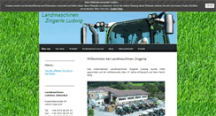 Desktop Screenshot of landmaschinen-zingerle.com